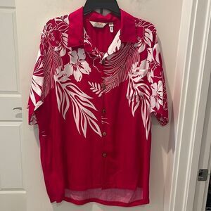 Hawaii Hangover short sleeve button down shirt size large